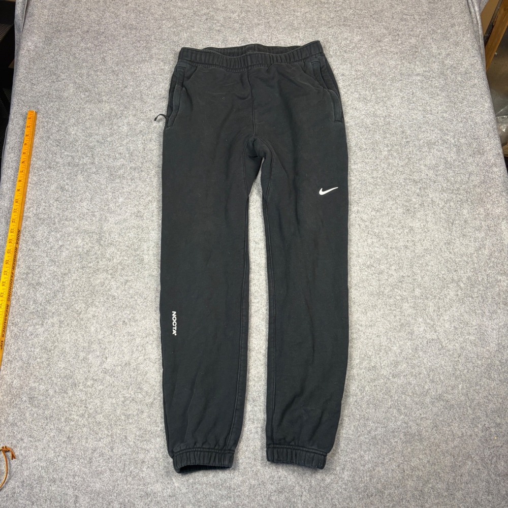 Nike NOCTA Cardinal Stock Sweatpants Black Mens Medium DA3917-010 Joggers